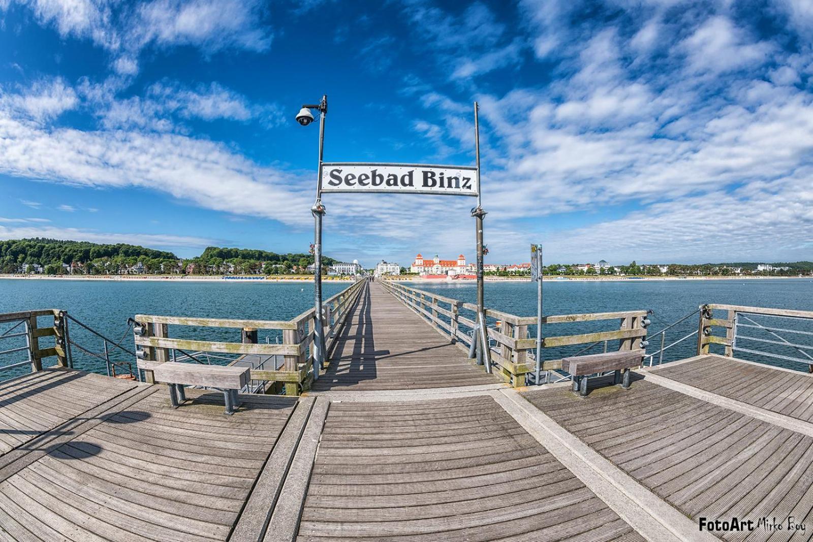 Strandvilla Glueckauf Binz Extérieur photo