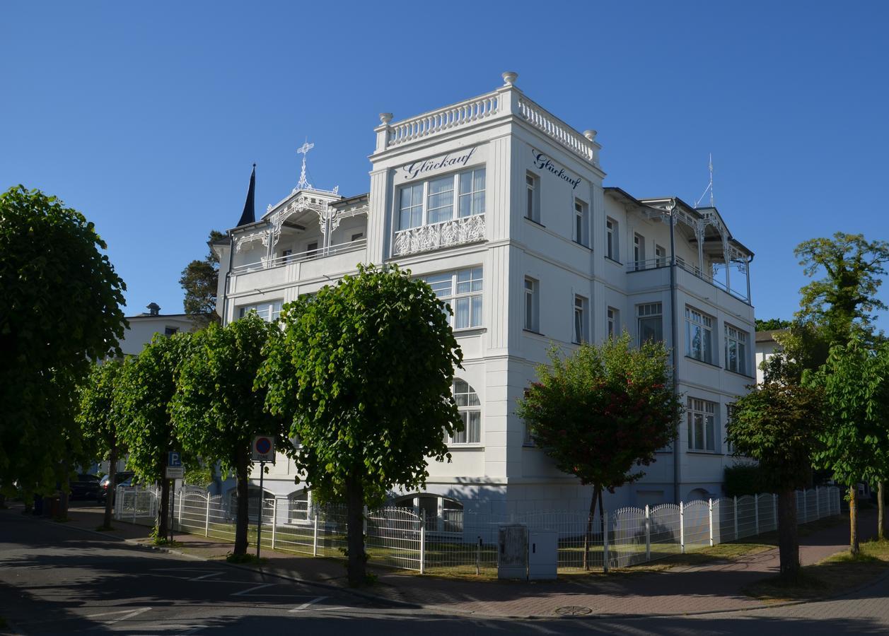 Strandvilla Glueckauf Binz Extérieur photo